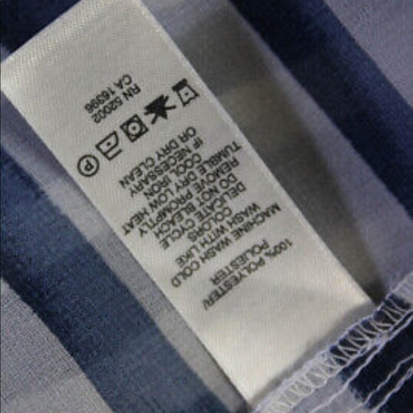 DKNY Sequins Scoop Neck Sleeveless Striped Tank Seethrough - Picture 5 of 8